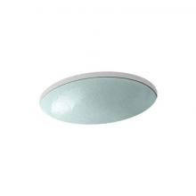 Kohler 2741-G2-B11 - Whist® 19'' oval wall-mount/undermount bathroom sink, no overflow