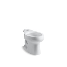 Kohler 4198-0 - Wellworth® Elongated toilet bowl