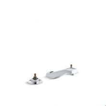 Kohler 7307-K-CP - Triton® Widespread commercial bathroom sink faucet with rigid connections, requires handles,