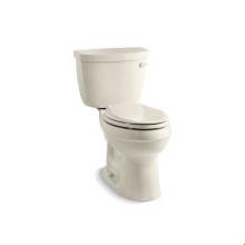 Kohler 3589-RA-47 - Cimarron® Comfort Height® Two-piece elongated 1.6 gpf chair height toilet with right-han