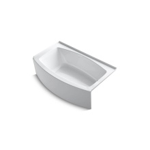 Kohler 1118-RA-0 - Expanse® 60'' x 30'' alcove bath, right drain