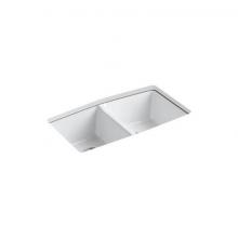 Kohler 5846-5U-0 - Brookfield™ 33'' undermount double-bowl kitchen sink