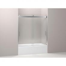 Kohler 706163-L-SHP - Levity® Sliding bath door, 62'' H x 56-5/8 - 59-5/8'' W, with 5/16'&