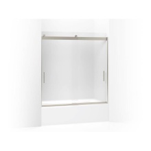 Kohler 706000-D3-MX - Levity® Sliding bath door, 62'' H x 56-5/8 - 59-5/8'' W, with 1/4'&a