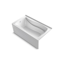 Kohler 1224-GHLA-0 - Mariposa® 66'' x 36'' drop-in/alcove Heated BubbleMassage™ air bath, le