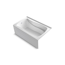Kohler 1239-GHLA-0 - Mariposa® 60'' x 36'' alcove Heated BubbleMassage™ air bath, left drain