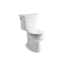 Kohler 3988-0 - Wellworth® Two-piece elongated toilet, dual-flush