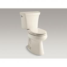 Kohler 3989-47 - Highline® Comfort Height® Two piece elongated dual flush chair height toilet