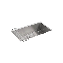 Kohler 5285-NA - Strive® 32'' undermount single-bowl kitchen sink with accessories