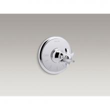 Kohler T72769-3M-CP - Artifacts® Thermostatic valve trim with prong handle