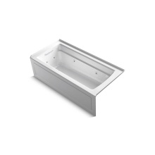 Kohler 1949-HLA-0 - Archer® 66'' x 32'' alcove heated whirlpool, left hand
