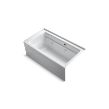 Kohler 1122-RAW-0 - Archer® 60'' x 32'' alcove whirlpool bath with Bask® heated surface,