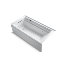 Kohler 1124-LAW-0 - Archer® 72'' x 36'' alcove whirlpool bath with Bask® heated surface,