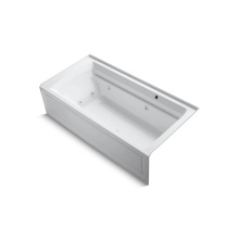 Kohler 1124-RAW-0 - Archer® 72'' x 36'' alcove whirlpool bath with Bask® heated surface,