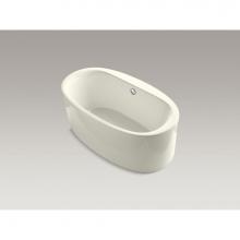 Kohler 6368-96 - Sunstruck® 65-1/2'' x 35-1/2'' oval freestanding bath with straight shrou