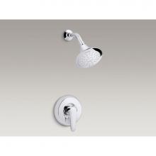 Kohler TS98008-4-CP - July™ Rite-Temp® shower trim with lever handle and 2.0 gpm showerhead