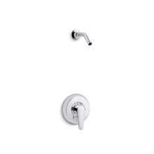 Kohler TLS98009-4-CP - July® Rite-Temp® shower trim kit, without showerhead