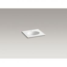 Kohler 2791-1-G81 - Ceramic/Impressions® 25'' oval vanity-top bathroom sink with single faucet hole