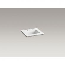 Kohler 2777-8-G81 - Ceramic/Impressions® 25'' rectangular vanity-top bathroom sink with 8'' w