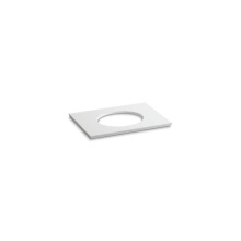 Kohler 5422-S33 - Solid/Expressions® 31'' vanity-top with single Verticyl® oval cutout