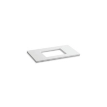 Kohler 5457-S33 - Solid/Expressions® 37'' vanity-top with single Verticyl® rectangular cutout