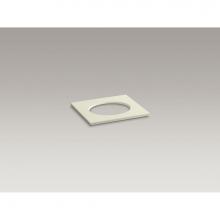 Kohler 5421-S35 - Solid/Expressions® 25'' vanity-top with single Verticyl® oval cutout