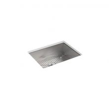 Kohler 3822-4-NA - Vault™ 25'' top-/undermount single-bowl kitchen sink