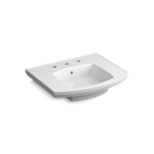 Kohler 24051-8-0 - Kelston® 23-3/4'' rectangular pedestal bathroom sink