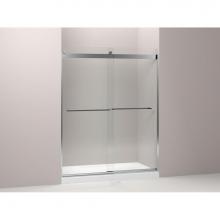Kohler 706018-L-SHP - Levity® Sliding shower door, 74'' H x 56-5/8 - 59-5/8'' W, with 3/8'