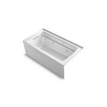 Kohler 1122-XGHRA-0 - Archer® 60'' x 32'' alcove Heated BubbleMassage™ air bath and whirlpool