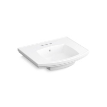 Kohler 24051-4-0 - Kelston® 23-3/4'' rectangular pedestal bathroom sink