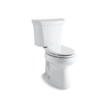 Kohler 6393-RA-0 - Highline® Two-piece elongated toilet, dual-flush