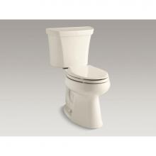 Kohler 6393-RA-47 - Highline® Comfort Height® Two piece elongated dual flush chair height toilet with right