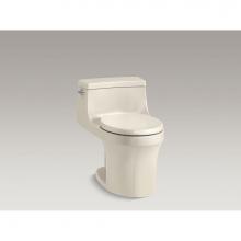 Kohler 4007-47 - San Souci® One-piece round-front 1.28 gpf toilet with slow close seat