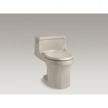 Kohler 4007-G9 - San Souci® One-piece round-front 1.28 gpf toilet with slow close seat