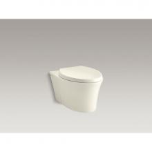 Kohler 6299-96 - Veil® Wall-hung compact elongated dual-flush toilet with Quiet-Close™ seat