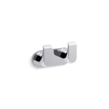 Kohler 97500-CP - Avid® Double robe hook