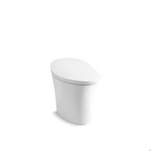 Kohler 5401-0 - Veil Intelligent Comfort Height skirted one-piece elongated dual-flush toilet