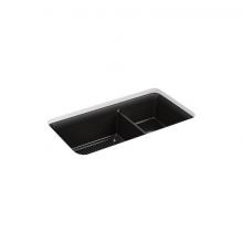 Kohler 8204-CM1 - Cairn® 33-1/2'' undermount double-bowl kitchen sink