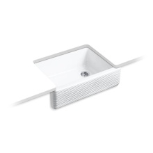 Kohler 7251-0 - Whitehaven® Hayridge® 29-11/16''undermount single-bowl farmhouse kitchen sink