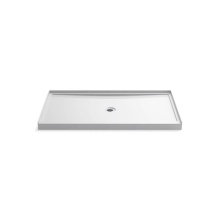 Kohler 8649-0 - Rely® 60'' x 34'' alcove shower base, center drain