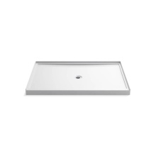 Kohler 8659-0 - Rely® 60'' x 42'' alcove shower base, center drain