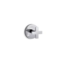 Kohler T73140-3-CP - Composed® MasterShower® transfer valve trim with cross handle
