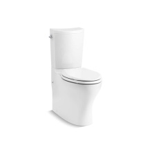 Kohler 75790-0 - Persuade® Curv Two-piece elongated toilet with skirted trapway, dual-flush