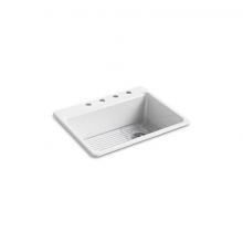 Kohler 8668-4A1-0 - Riverby® 27'' top-mount single-bowl kitchen sink