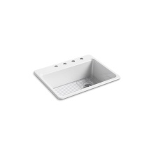 Kohler 8668-4A1-0 - Riverby® 27'' top-mount single-bowl kitchen sink