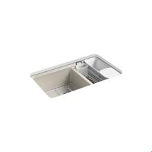 Kohler 8669-5UA3-G9 - Riverby® Offset Undermount Sink