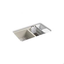 Kohler 8679-5UA3-G9 - Riverby® Double Equal Undermount Sink
