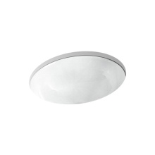 Kohler 14218-FP1-0 - Sartorial™ Paisley Caxton® 19-1/4'' oval undermount bathroom sink, no overflow