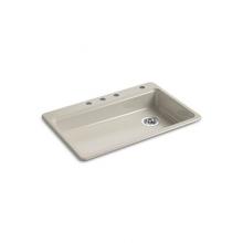 Kohler 8689-4-G9 - Riverby® 33 Single Basin Sink